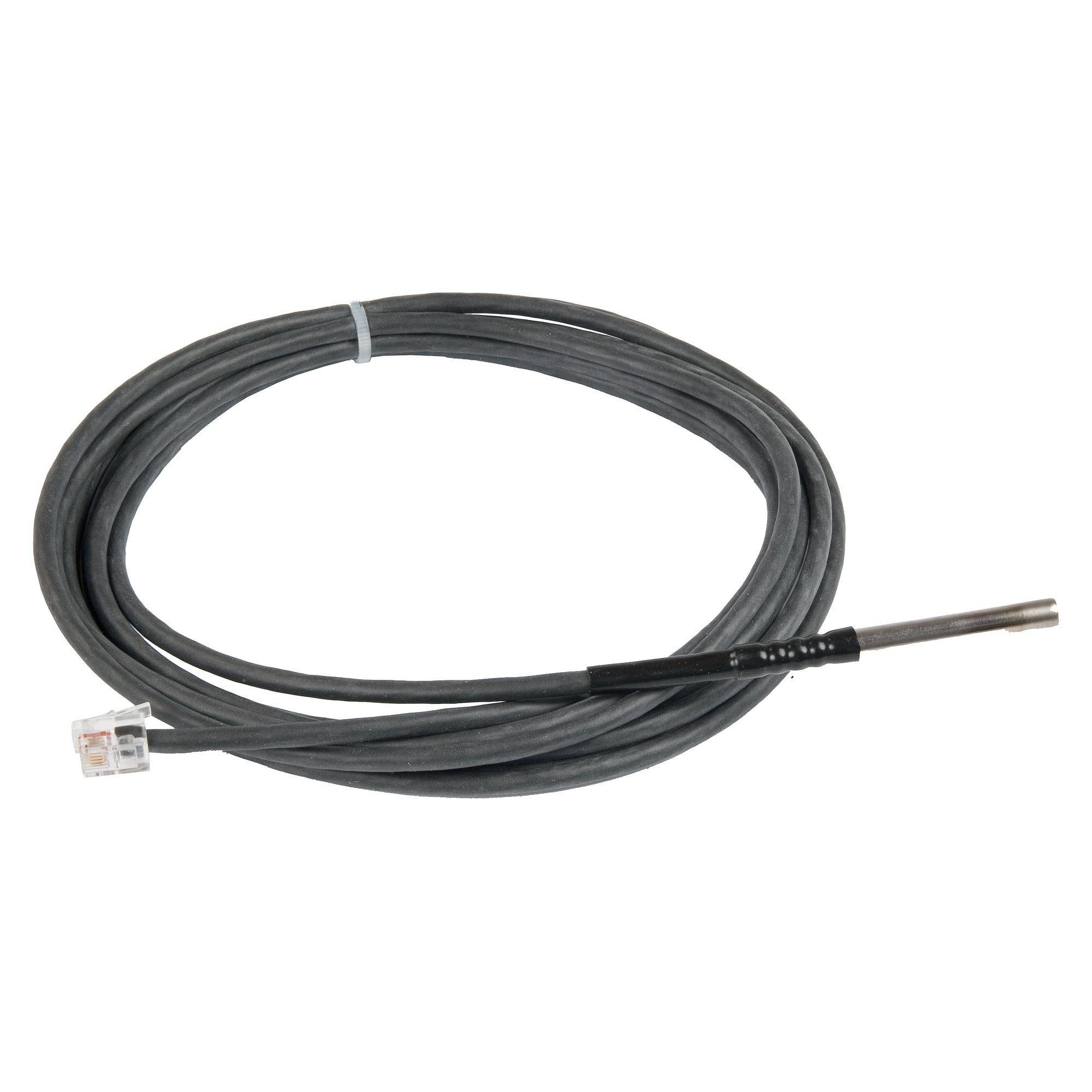 Temperature sensor 1WR-Temp Outdoor 3m, -50 to +125 °C, IP67 stainless steel probe, 3 m PVC cable - HW group 600891