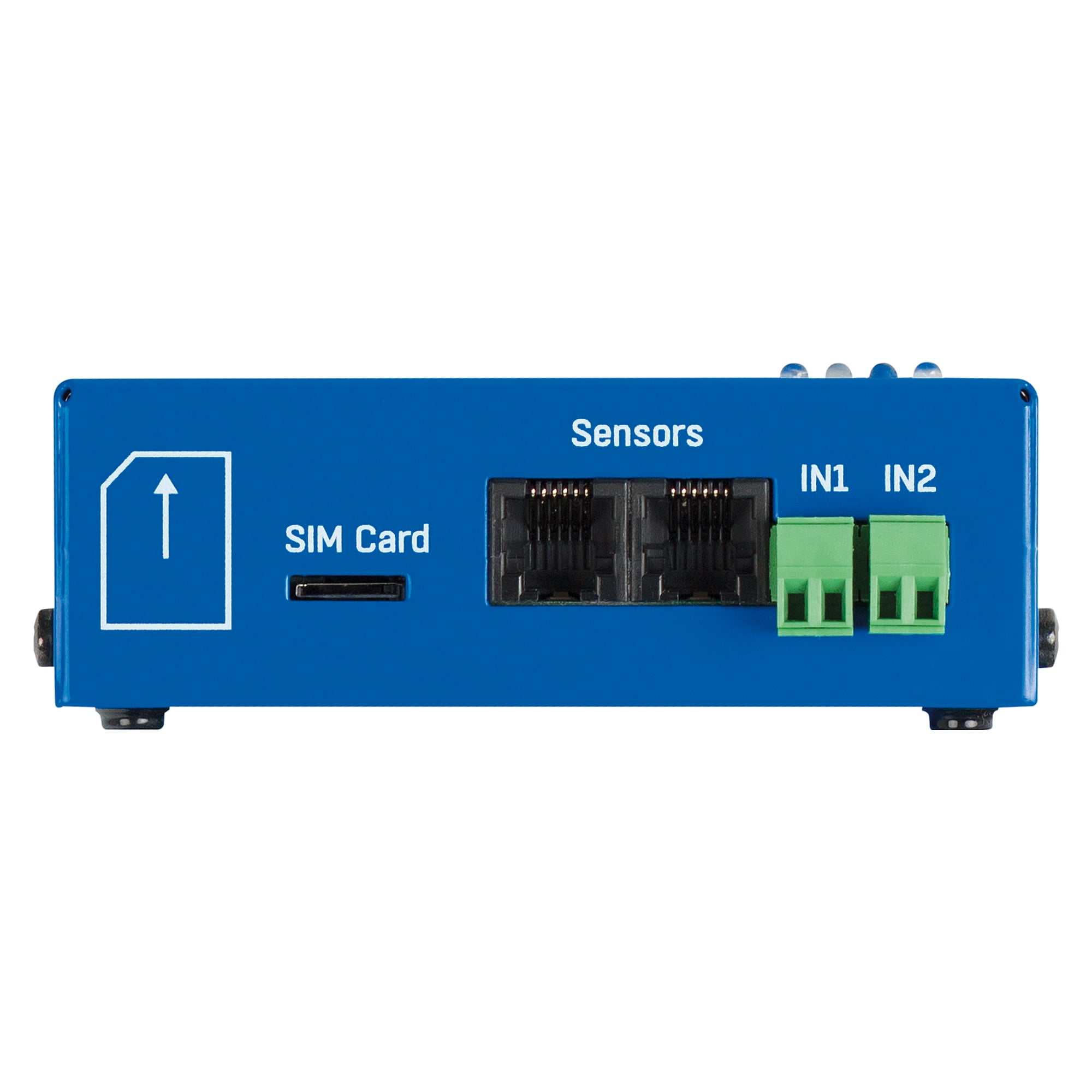 LTE monitoring unit Ares12 LTE G plain, 2 RJ11 ports for 14 sensor values, 2 DI, battery, unit only - HW group 600817