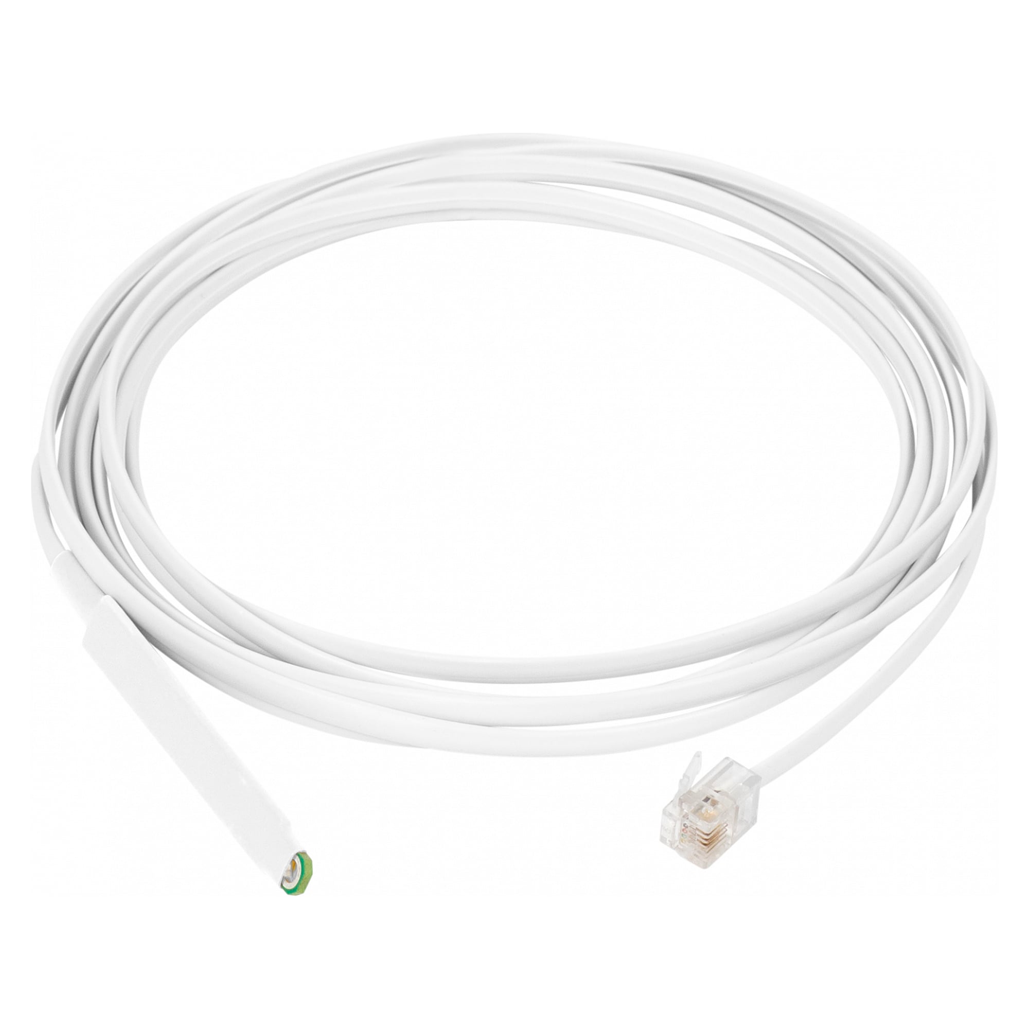 Feuchtesensor 1WR-Humid 1m, 0-100 % rF, Stabfühler für Racks mit 1 m weißem Kabel, RJ11 - HW group 600893