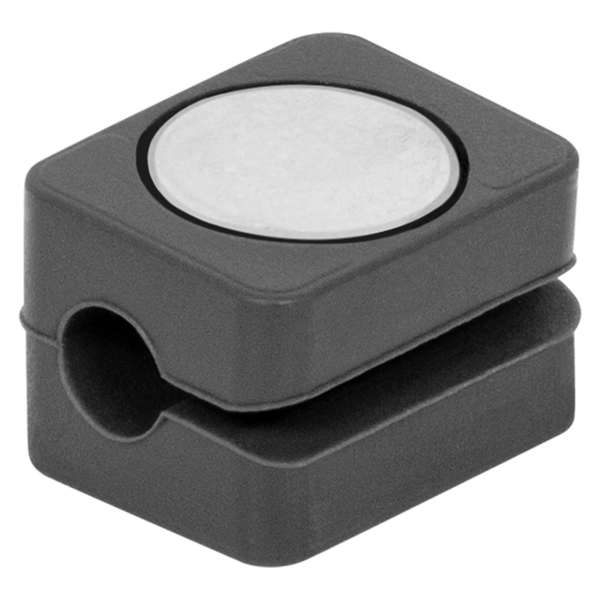 Magnetische Silikon-Clips für Sensorkabel und Fühler, Durchmesser 4,2 mm, Wandmontage, 20er-Set - HW group 600909