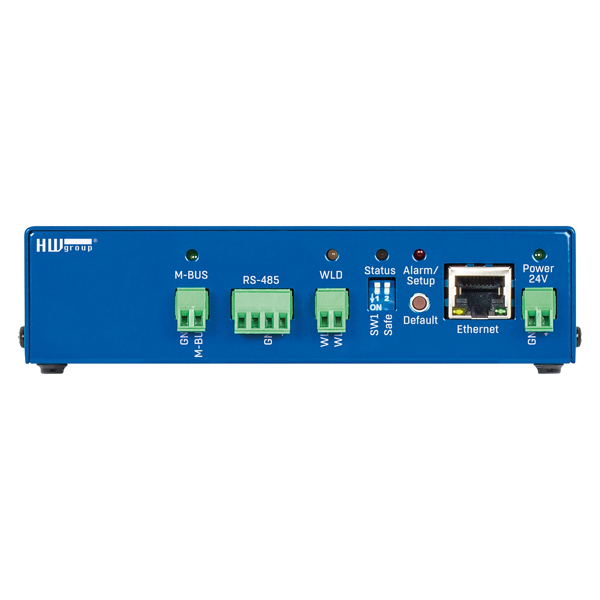 Energie-Monitoring Perseus Energy 242, M-Bus Master, RS-485, 4 Sensorports, Metallgehäuse, Grundgerät - HW group 600851