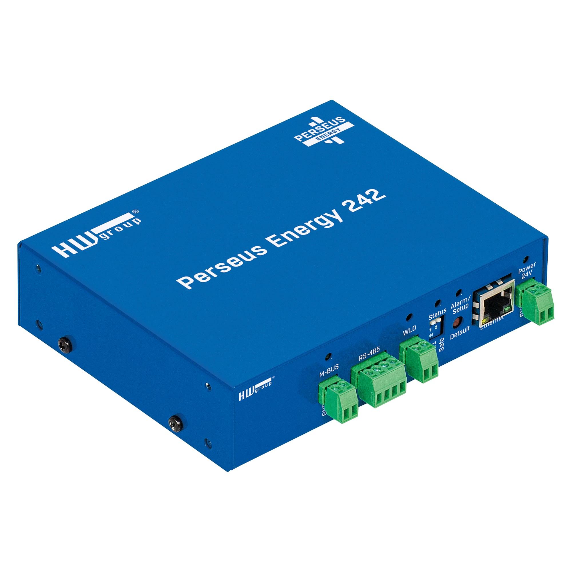 Energie-Monitoring Perseus Energy 242 Set mit 24-V-Netzteil, M-Bus Master, RS-485, 4 Sensorports - HW group 600899