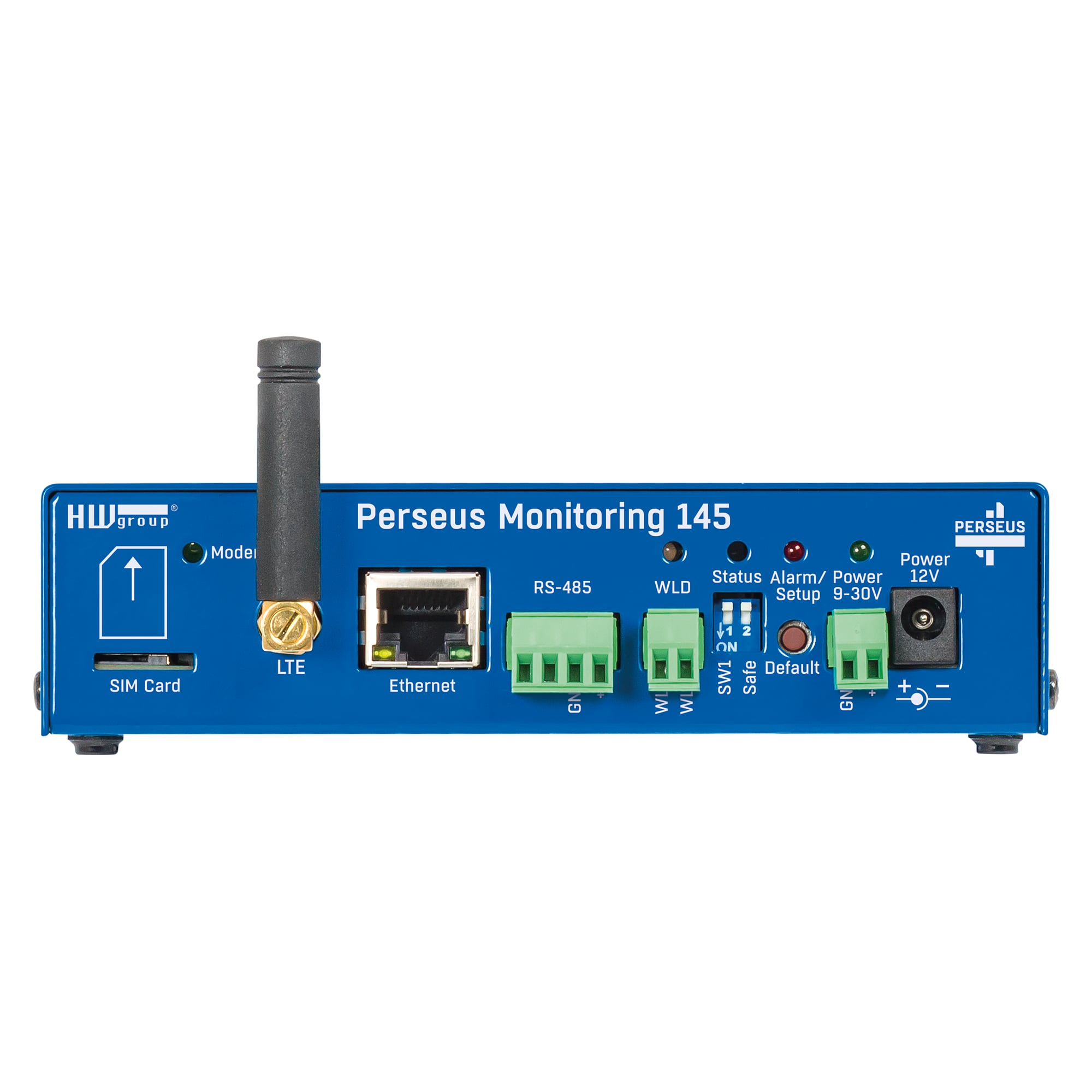 Remote-Monitoring-Gerät Perseus Monitoring 145 mit LTE-Backup, 4 Sensorports, 4 DI, Grundgerät - HW group 600844
