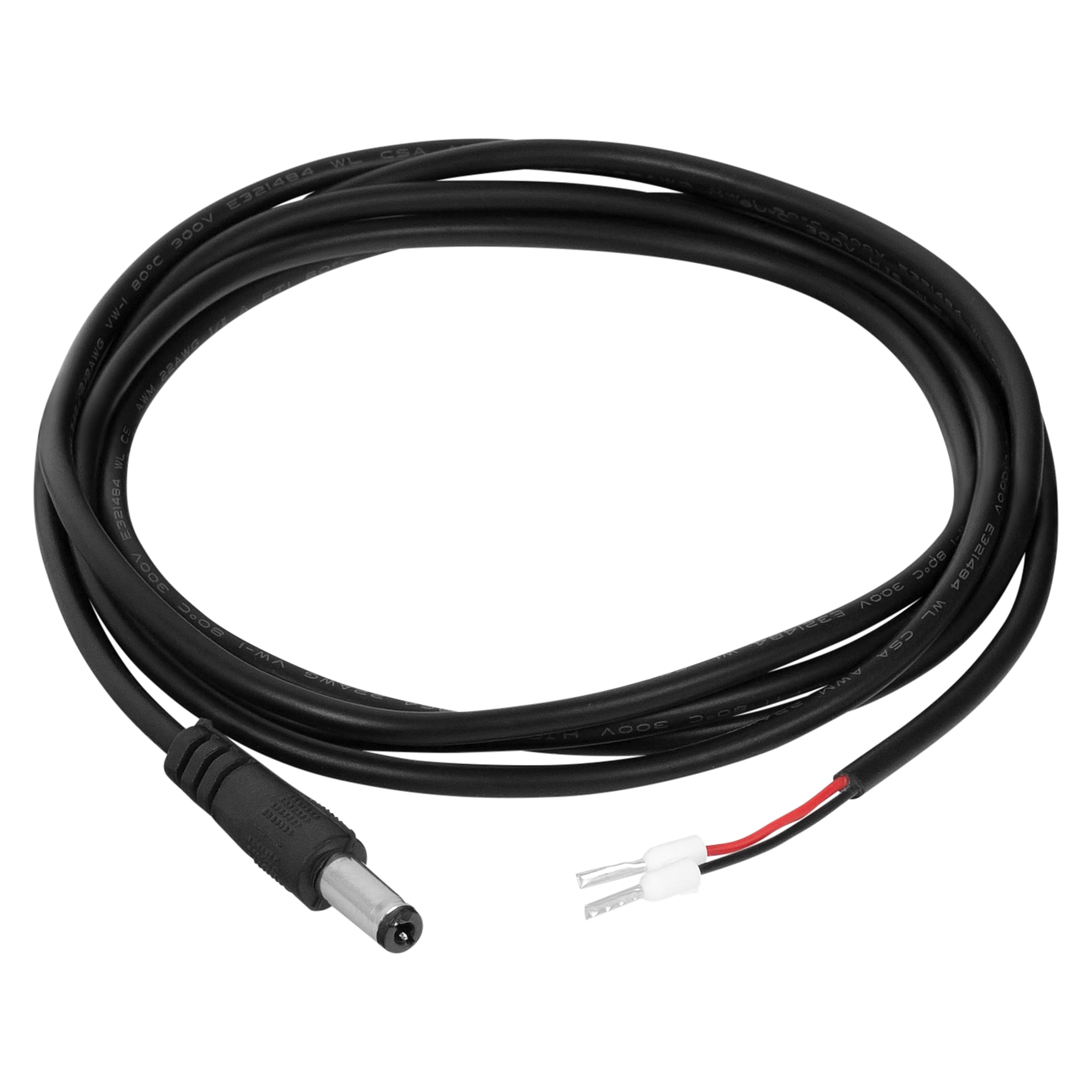 Stromversorgungskabel Power jack cable 1m, Power-Jack-Stecker auf 2 offene Adern, 1 m - HW group 600288