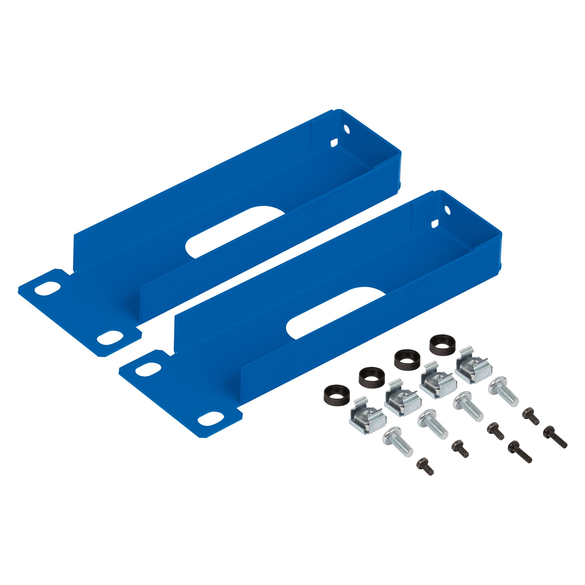 19" rack mounting brackets for Poseidon2 4xxx, metal mounting kit for server cabinets - HW group 600583