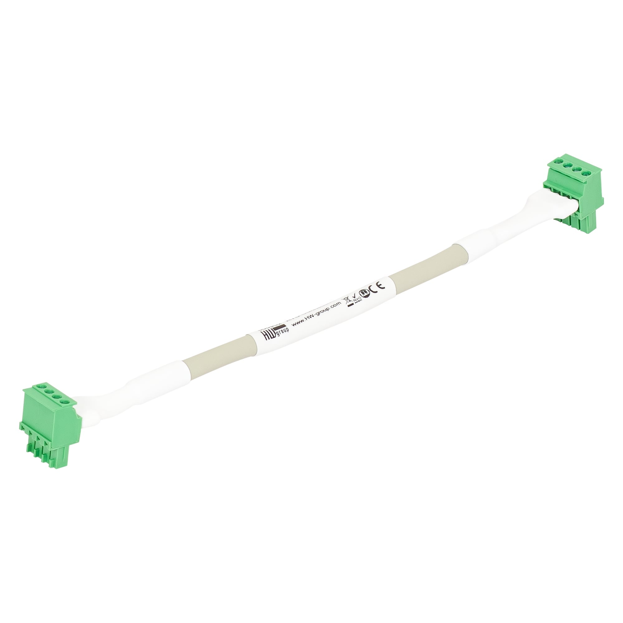 RTU connection cable 0.15 m, RTU to RTU with two 4-pin connectors, for RTU Expander - HW group 600952