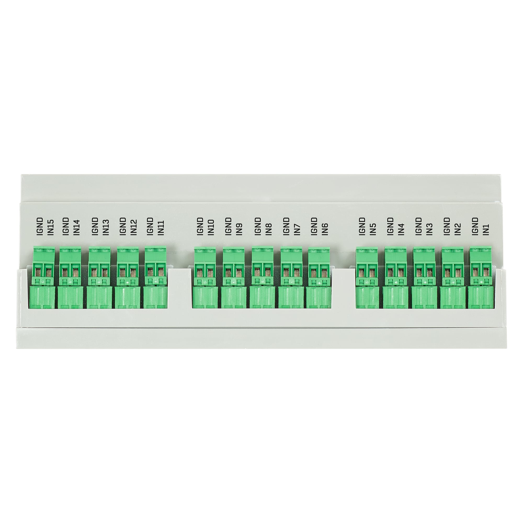 RTU-Expander 2004 for Perseus, 20 digital inputs, 4 relay outputs, Modbus RTU, DIN rail - HW group 600928