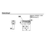 SMC I-G05. Gelenkkopf - I