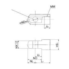 SMC IL100-N03-S. IL100, Booster Relay, Metric
