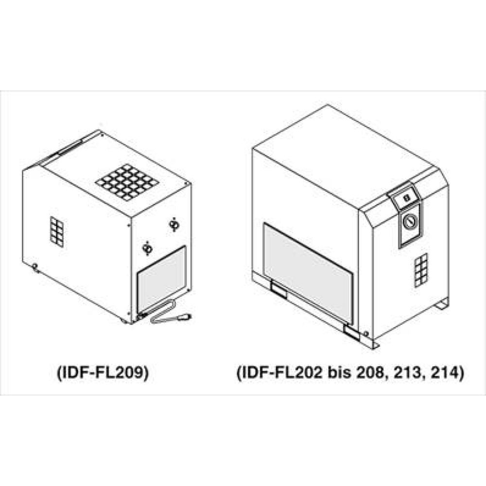 SMC IDF-FL214. Staubschutz-Filterset