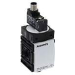 Aventics 3/2-directional valve, electrically operated, Series AS1-SOV R412010681 AS1-SOV-G014-3/2-024-M12 R-->L
