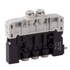 Aventics 5/2-directional valve, Series ES05 -inch R422103179 ES05-5/2-SR-D3/8-24VDC-SGL