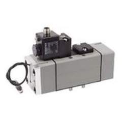 Aventics 5/2-directional valve, Series IS12-PD, size 2 R422003650 IS12-5/2NC-SR-NC-I-ISO2-ND-PD