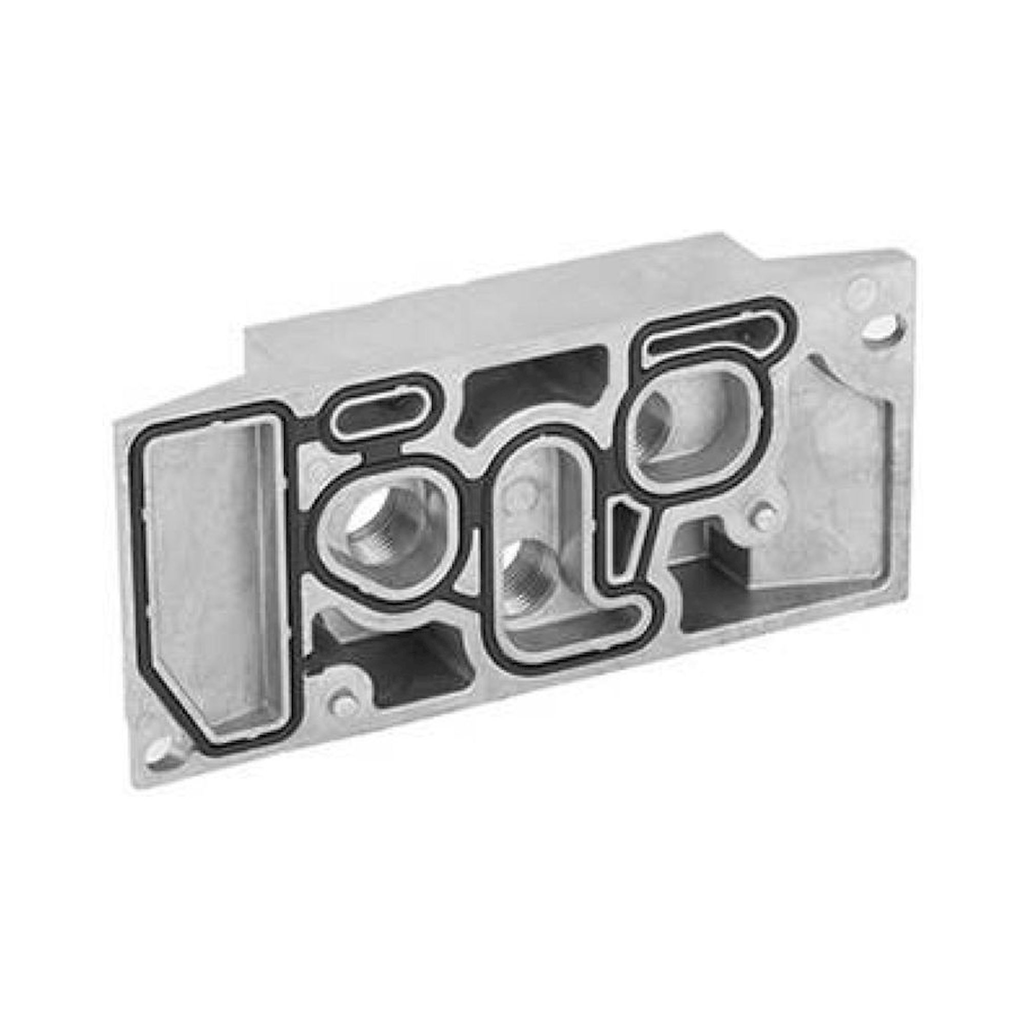 Aventics R432037656 (END PLATE KIT-CD30-ISO3-5599-1) Endplatte rechts