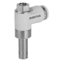 Aventics Check-choke valve, Series CC04 R412007411 CC04-PA6-DA06-DA06-1_2_SLS