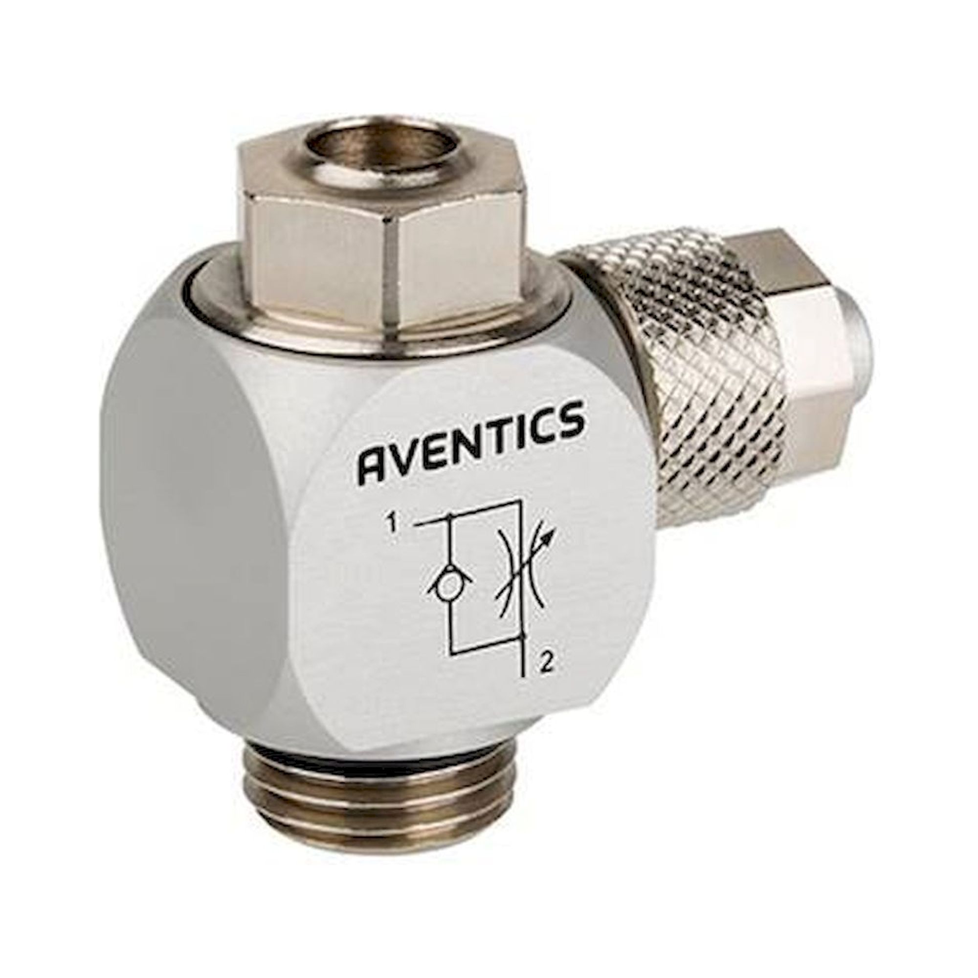 (Throttle Check VLV 014) Drosselrückschlagventil, Serie CC02-AL - Aventics R412004776