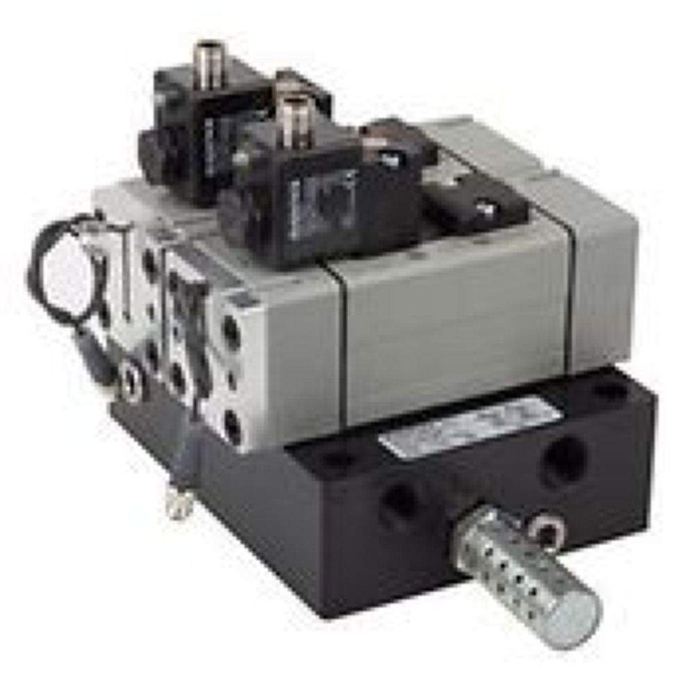 Aventics 3/2-directional valve, Dual valve, IS12-PD series, size 2 R422003729 DUAL VALVE-IS12-PD-GR2-024DC-M12-E