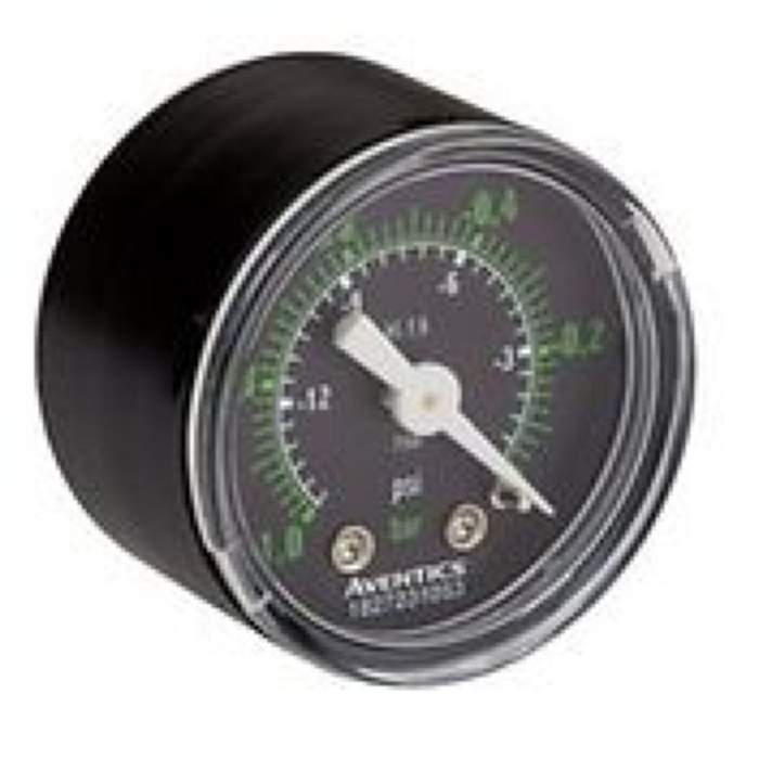 Aventics 1827231015 (PG1-ROB-G014-SNL-D50P(0-10)) Manometer, Serie PG1 ...