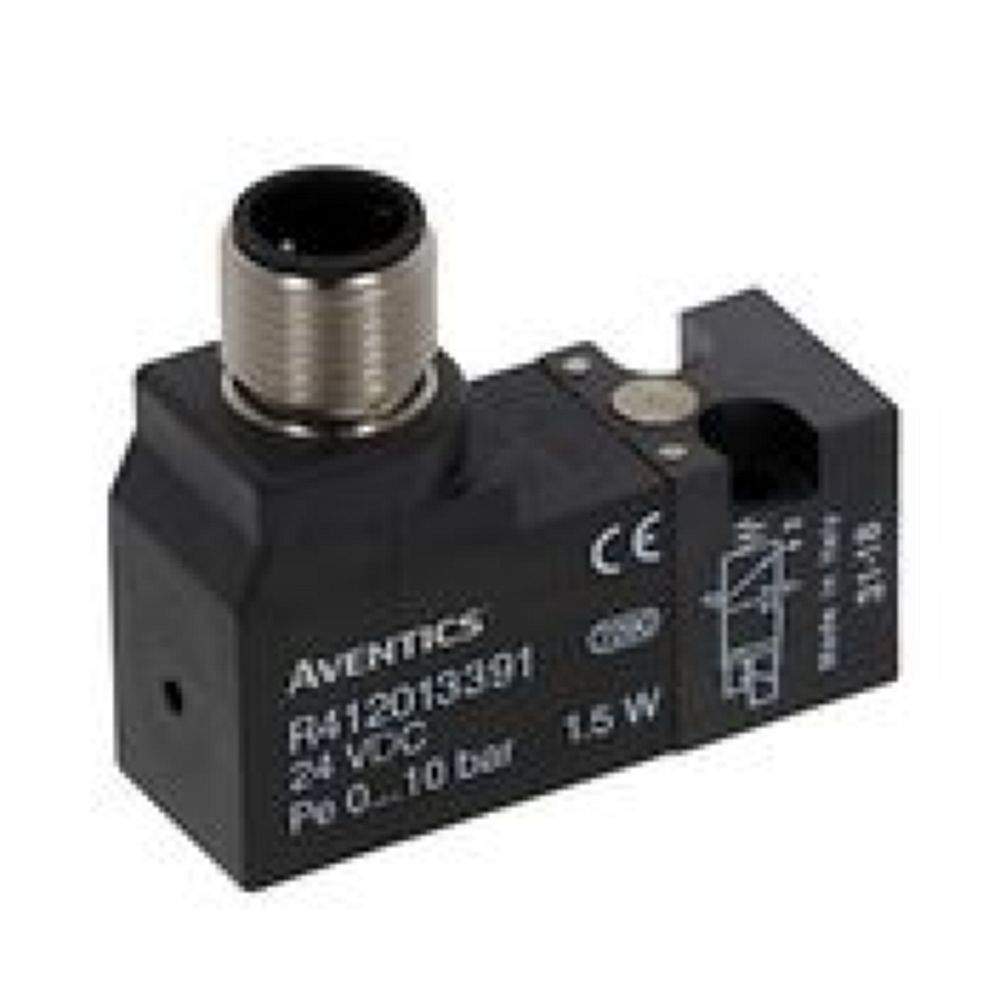 Aventics 3/2-directional valve, Series DO16 R412019226 DO16-3/2NC-024DC-M12X1.75-ND
