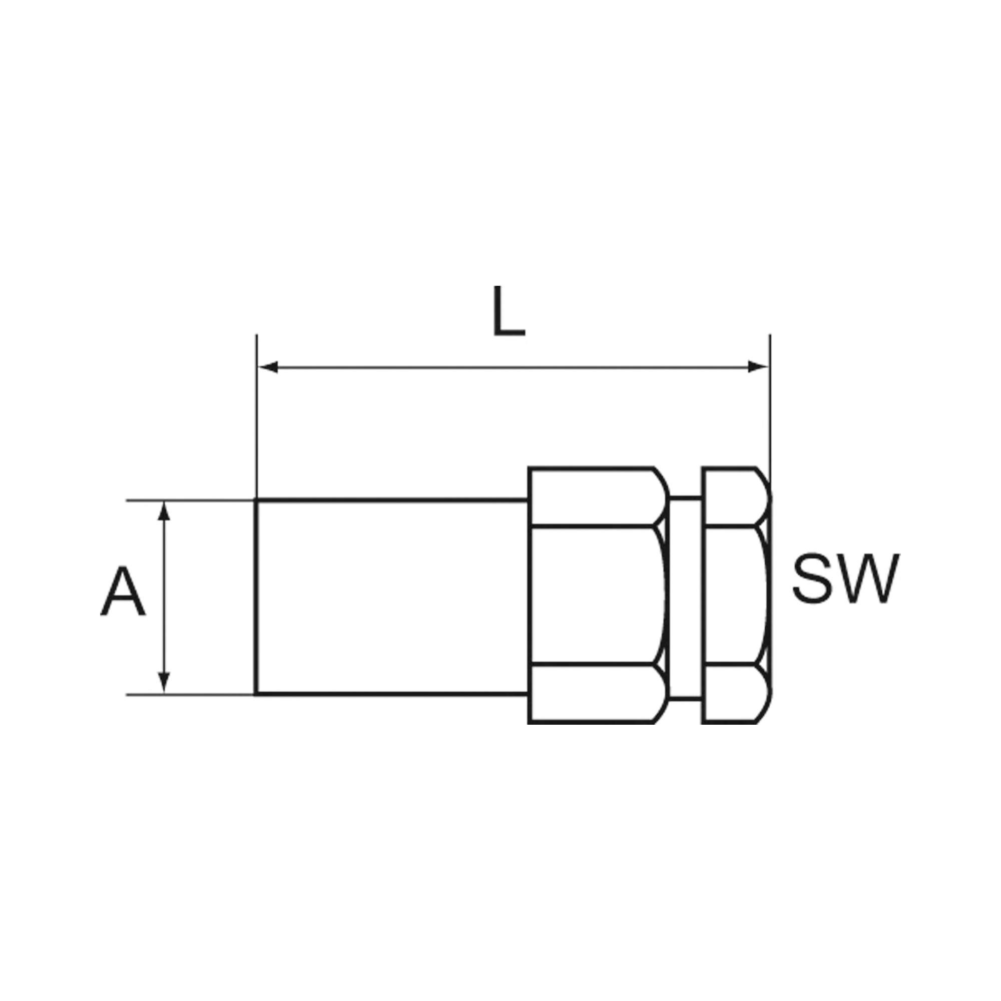 Filter »inline«, 36 µm, G 1/4 IT/IT, AF 19 - Riegler 101517
