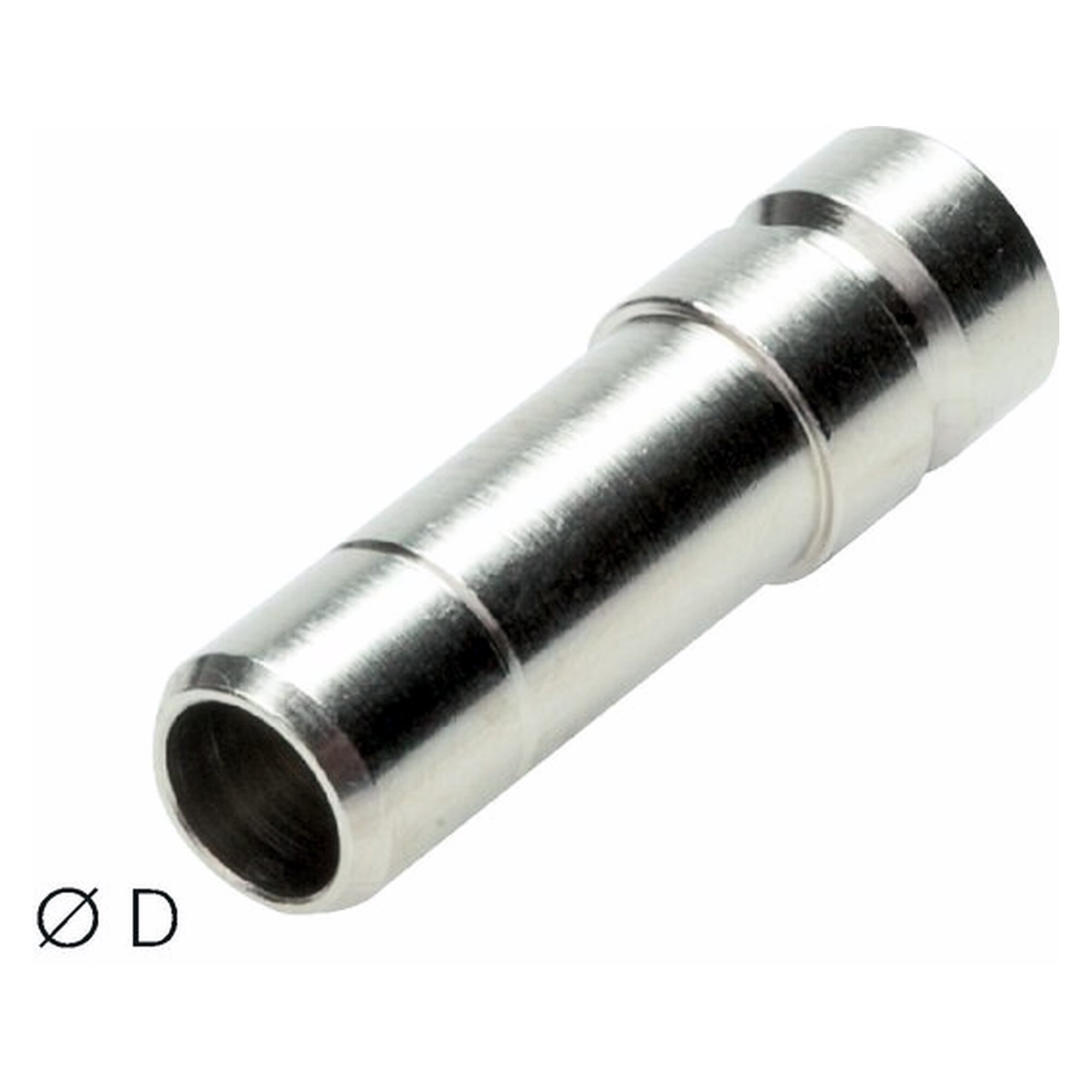 Blanking plug, standard and high temperature version, tube 14 mm, nickel plated brass