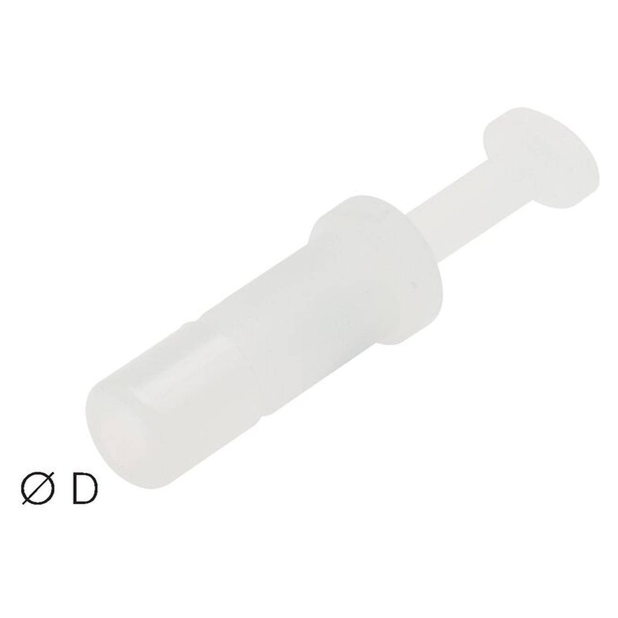 Blanking plug, tube 8 mm, stainless steel, for lubricated and unlubricated compressed air