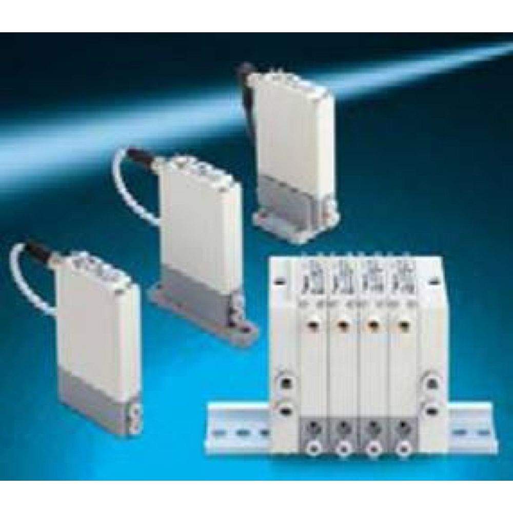 SMC IITV00-02. IITV, Mehrfachanschlussplatte für elektropneumatische Kompakt-Regler
