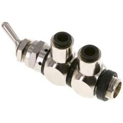 K-41406. 4/2-way toggle valve G 1/4"-6 mm