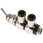 K-41408. 4/2-way toggle valve G 1/4"-8 mm