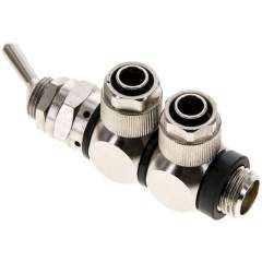 K-414108. 4/2-way toggle valve G 1/4"-10x8 mm