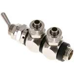 K-41486. 4/2-way toggle valve G 1/4"-8x6 mm