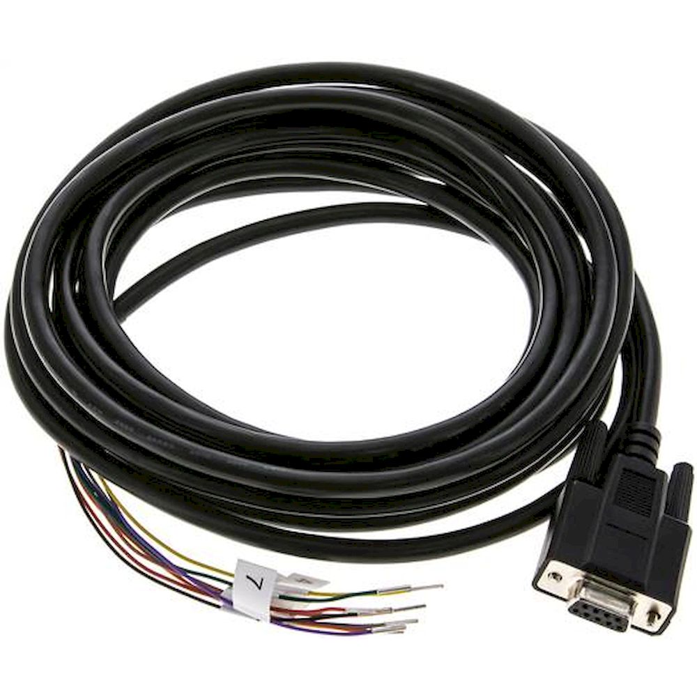 D-Sub connecting cable, 9 pin, 5 m
