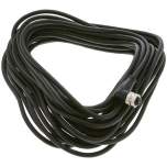 Cable with M12 coupling, 4-wire, 10 m, angled