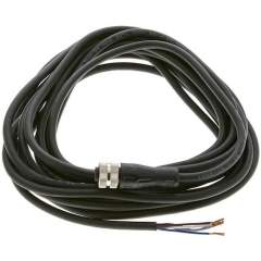 Kabel mit M12-Kupplung, 5 m, gerade, 5 lose Kabelenden (Pin 1 bis 5)