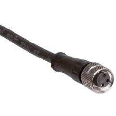 KAB-M8-10-G. Cable with M8 coupling, 3-wire, 10 m, straight