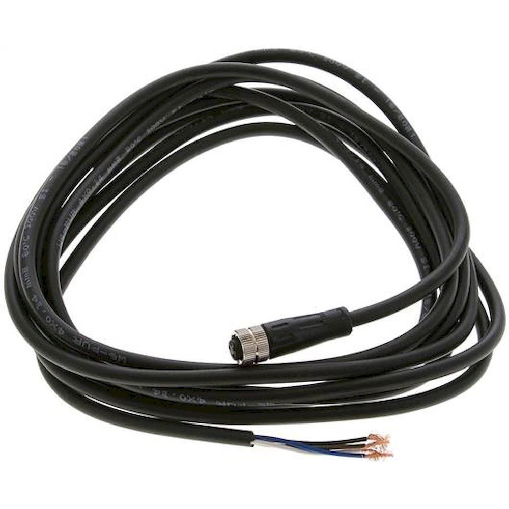 Cable with M8 coupling, 4-wire, 3 m, straight