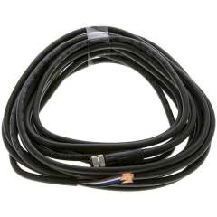 Cable with M8 coupling, 4-wire, 5 m, straight