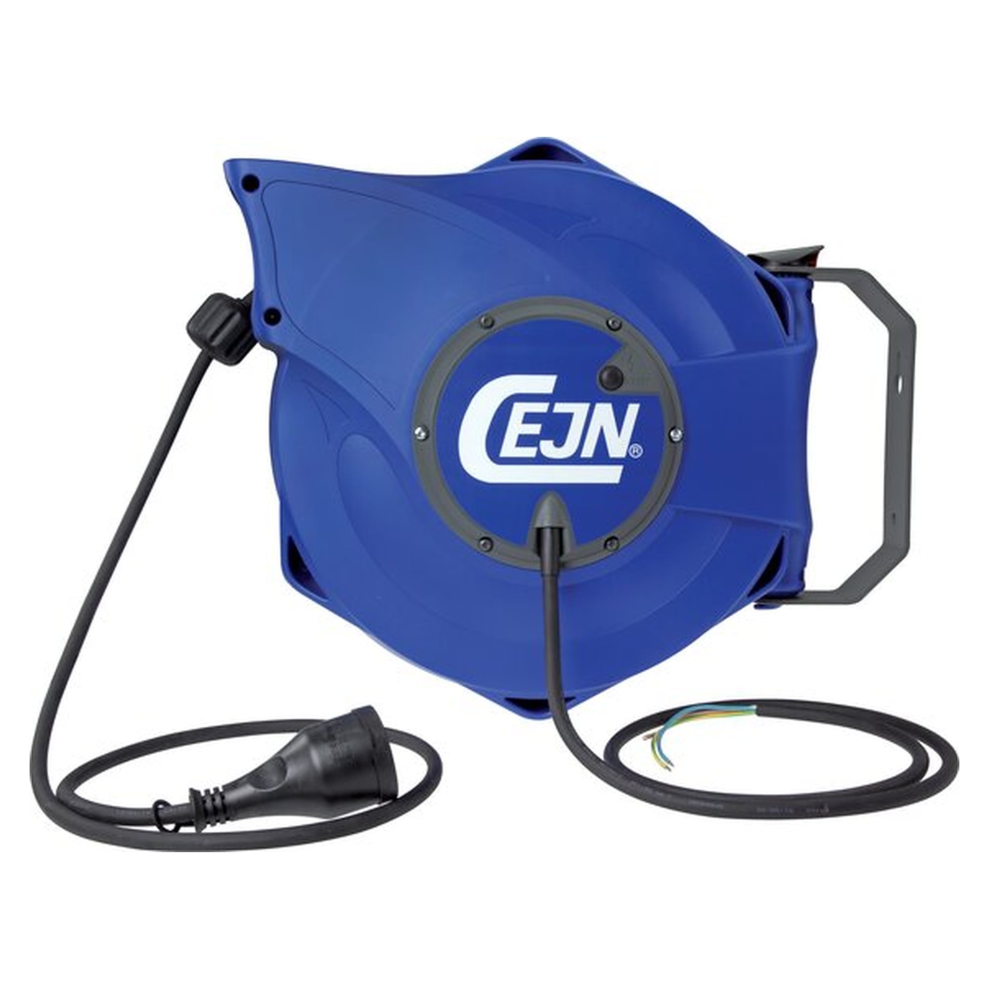 Automatic cable reel, 17 m cable, 3 x 1.5 mm² conductors, IP 44 protection, 2400 W unwound