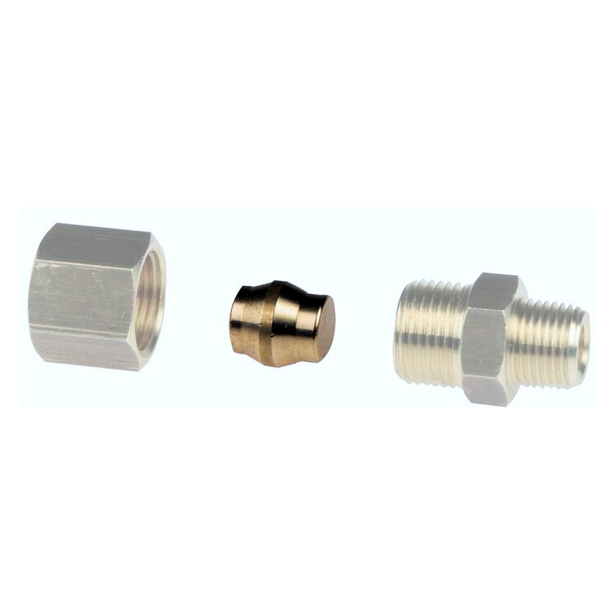 Verschlussstopfen für Klemmringverschraubungen, Rohr 14 mm, Messing
