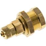 Parker KDAK 4 NW5. Abreißkupplungsdose (NW5) 6x4mm Schlauch, Messing