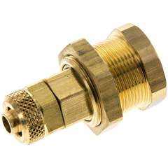 Parker KDAK 6 NW5. Abreißkupplungsdose (NW5) 8x6mm Schlauch, Messing