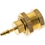 Parker KDAS 4 NW5. Abreißkupplungsdose (NW5) 4mm Schlauch, Messing