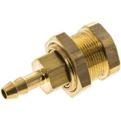 Parker KDAS 6 NW5. Abreißkupplungsdose (NW5) 6 (1/4")mm Schlauch, Messing