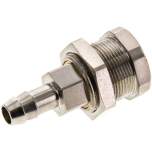 Parker KDAS 8 NW5 MSV BA. Abreißkupplungsdose (NW5) 8 (5/16")mm Schlauch, Messing vernickelt