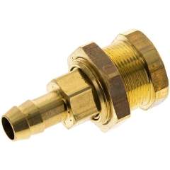 Parker KDAS 9 NW5. Abreißkupplungsdose (NW5) 9 (3/8")mm Schlauch, Messing