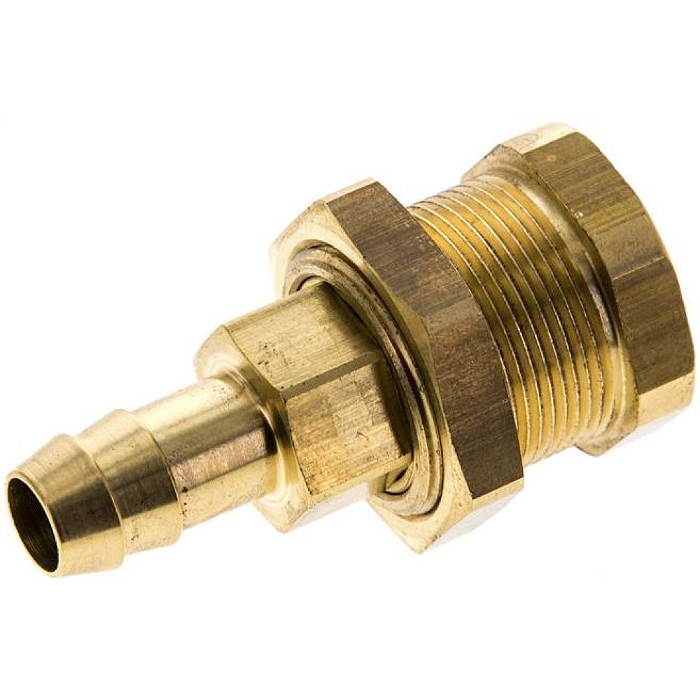 Parker KDAS 9 NW5 BA. Abreißkupplungsdose (NW5) 9 (3/8")mm Schlauch, Messing