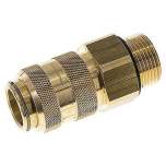 Parker KDG 10 NW15. Kupplungsdose (NW15) G 1"(AG), Messing