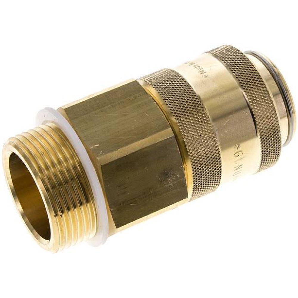 Kupplungsdose (NW19) G 1-1/4"(AG), Messing