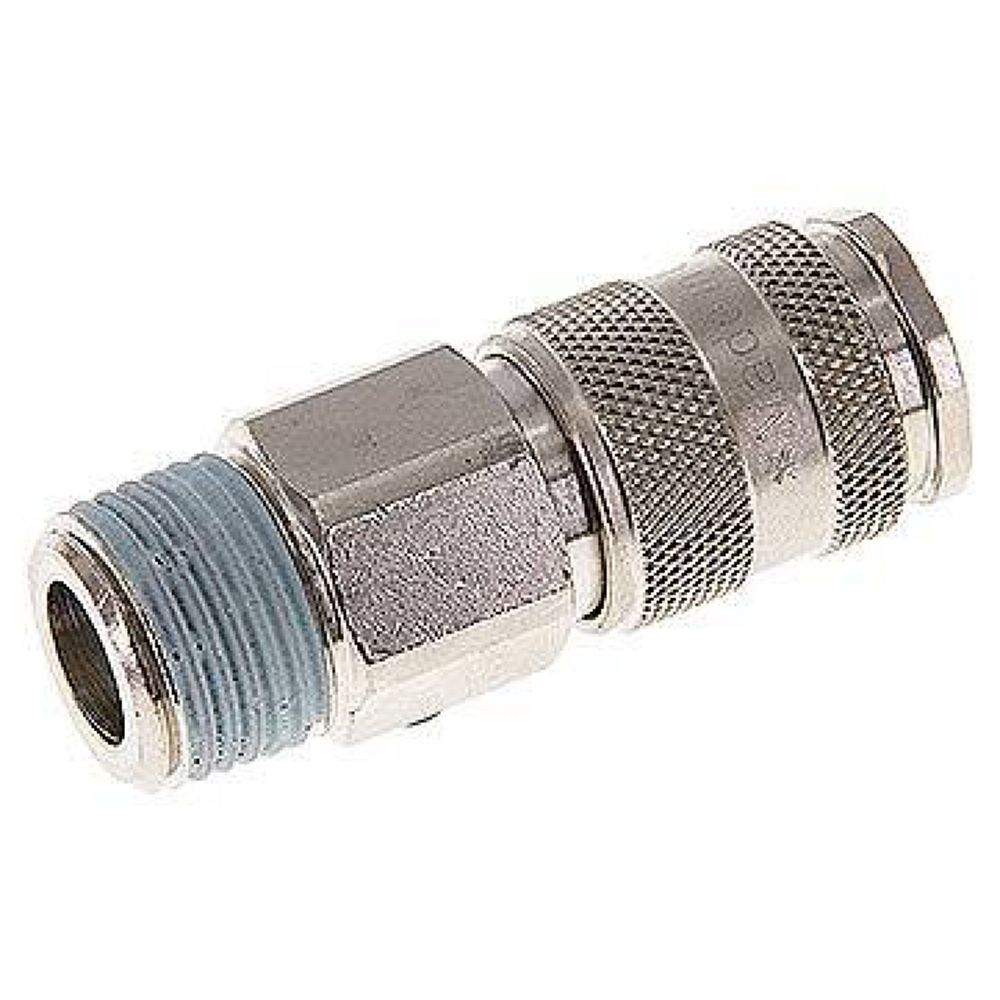 Kupplungsdose (ARO/ORION) R 1/2"(AG), Kugelverriegelung