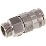 Kupplungsdose (NW10) G 1/2"(AG), Edelstahl